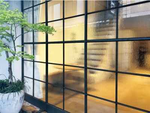 中川化學株式會社 Nakagawa Chemical- Foglas復古流水條紋磨砂玻璃薄膜貼紙C-10 - 川灃建材貼膜服務有限公司